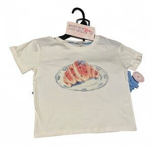 Just Chillin' Kids Cream Graphic Tee